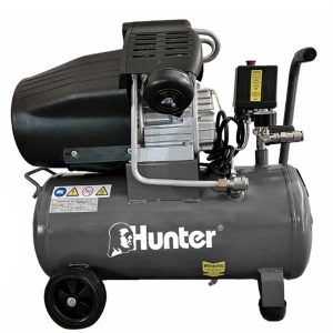 קומפרסור 2 ראשים 25 ליטר דגם: 101210-006 HUNTER