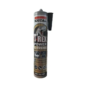 SOUDAL T-REX POWER X-TREME 290 מ"ל – הדבק המהיר בעולם עם תפיסה מיידית עוצמתית