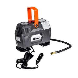 מיני קומפרסור 12V HUNTER לרכב. לחיבור המצית ברכב