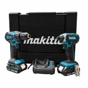 סט מברגה ומקדחה MAKITA 18V – DHP490 + DTD152