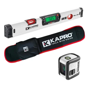 סט פלס דיגיטלי + פלס לייזר ירוק KAPRO