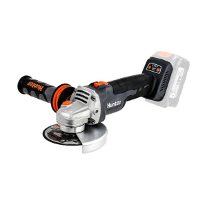 משחזת זווית נטענת 18V Brushless, דיסק 115 מ״מ – גוף בלבד HUNTER