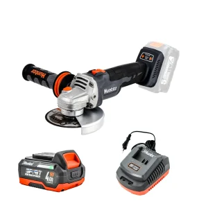 ערכת משחזת זווית נטענת 18V Brushless HUNTER – כולל סוללת SPIRIT 4Ah ומטען
